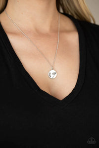Hold On To Hope Silver Necklace