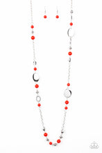 Load image into Gallery viewer, Serenely Springtime Red Necklace