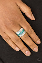 Load image into Gallery viewer, Top Dollar Drama Blue Ring