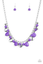Load image into Gallery viewer, Flirtatiously Florida Purple Necklace