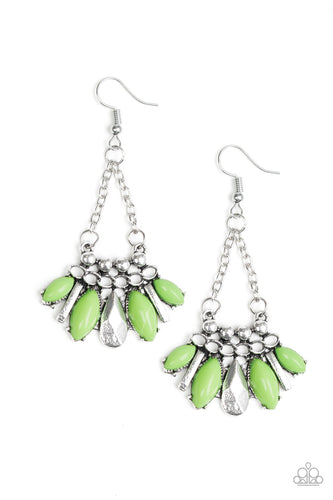 Terra Tribe Green Earring