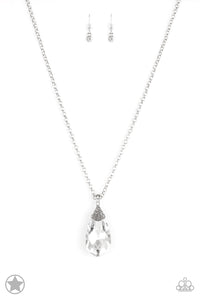 Spellbinding Sparkle White Necklace