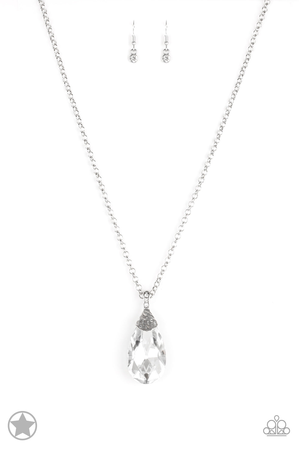 Spellbinding Sparkle White Necklace