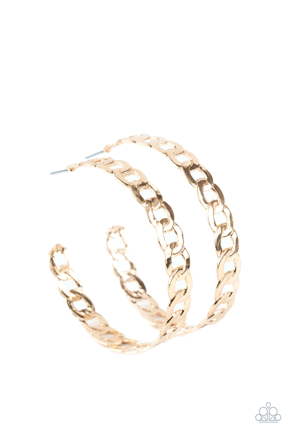 Climate CHAINge Gold Earring