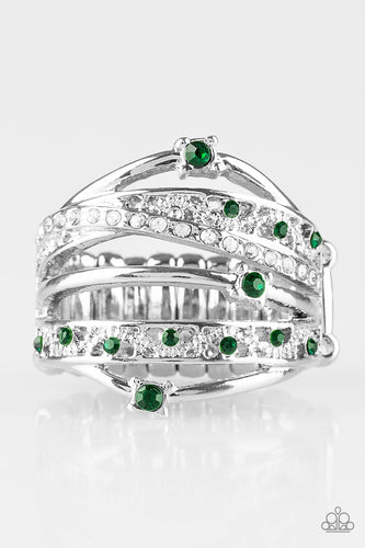 Making The World Sparkle Green Ring