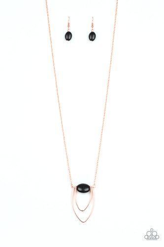 Quarry Quest Black Necklace