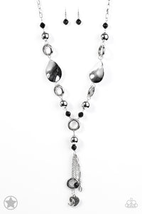 Total Eclipse Of The Heart Black Necklace