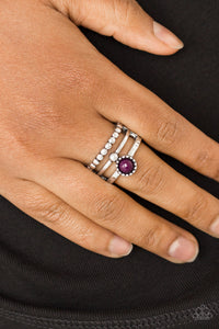 Summer Retreat Purple Ring