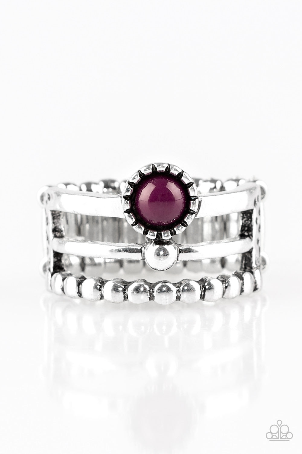 Summer Retreat Purple Ring