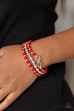 Load image into Gallery viewer, Immeasurably Infinite Red Bracelet