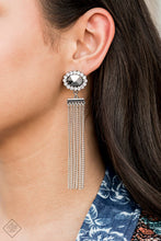 Load image into Gallery viewer, Tassel Throwback Silver Earring