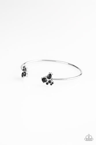 Going for Glitter Black Bracelet