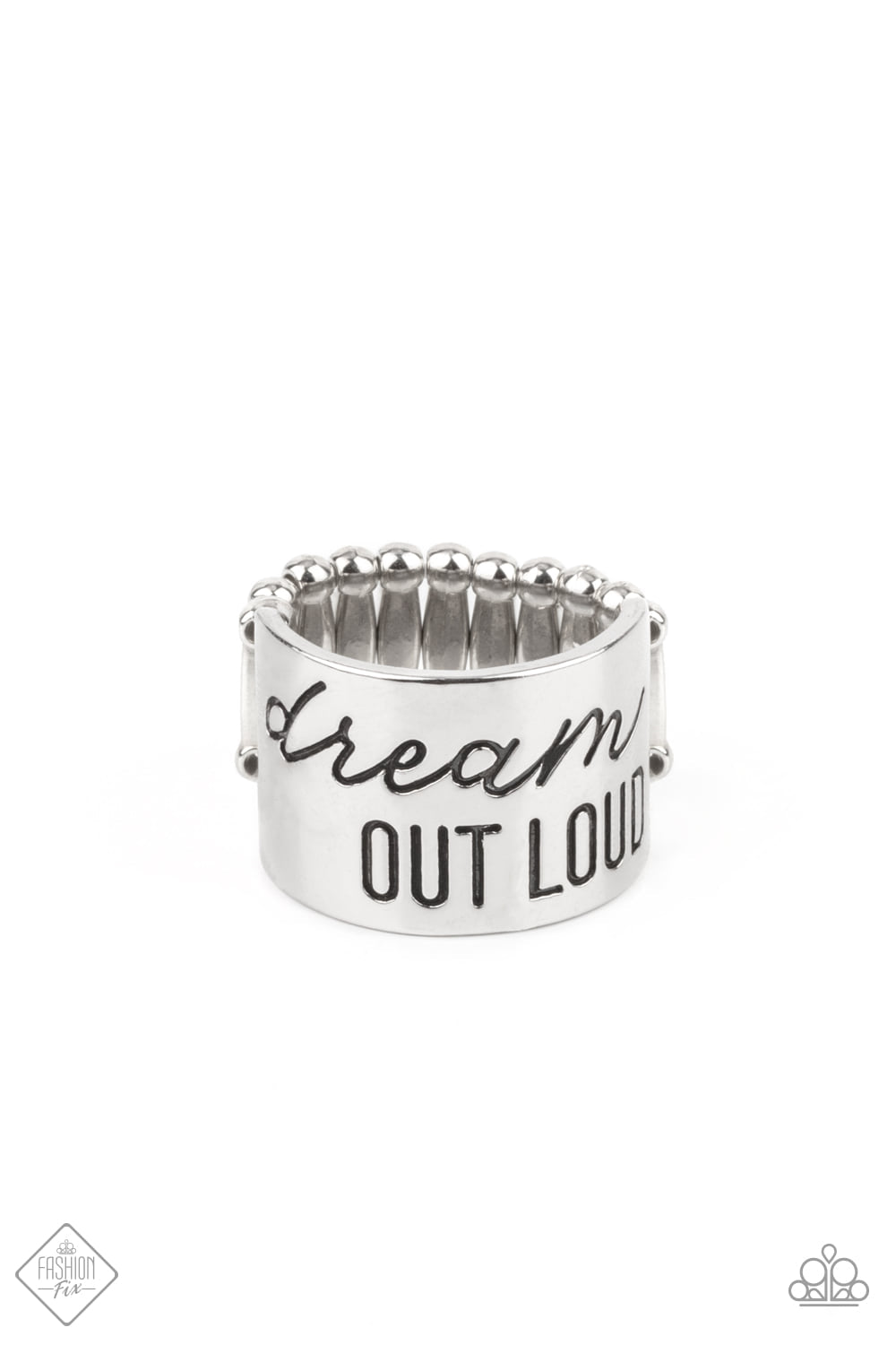 Dream Louder Silver Ring