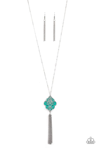 Malibu Mandala Green Necklace