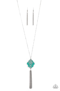 Malibu Mandala Green Necklace