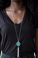 Load image into Gallery viewer, Malibu Mandala Green Necklace
