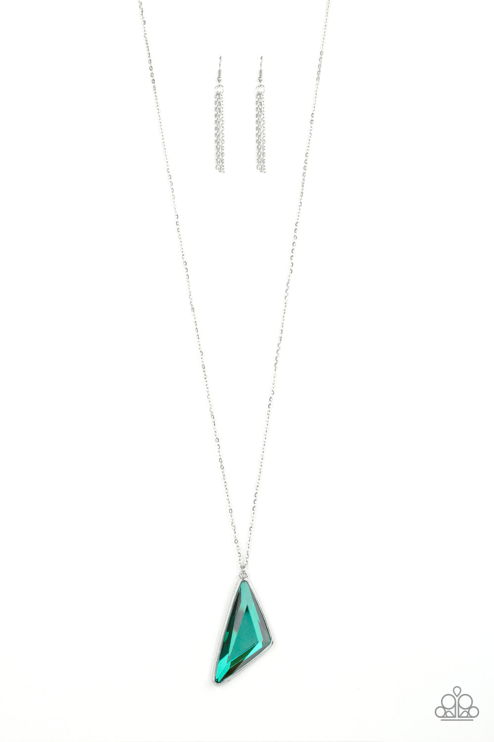 Ultra Sharp Green Necklace