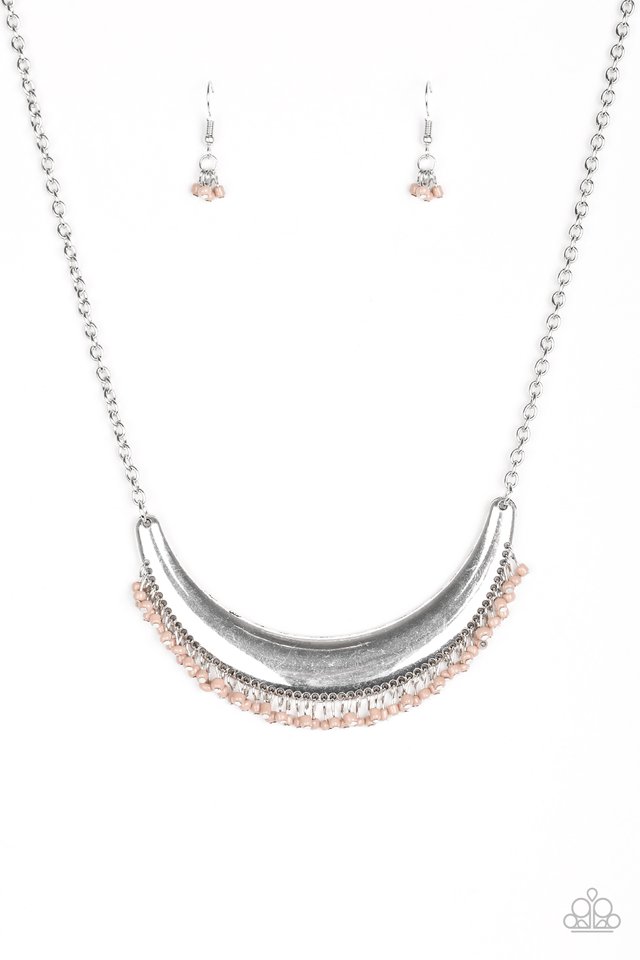 Fringe Out Brown Necklace