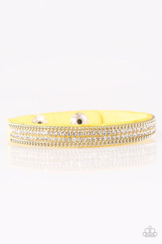 Babe Bling Yellow Bracelet