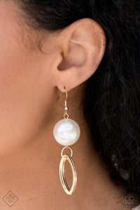 Big Spender Shimmer Gold Earring