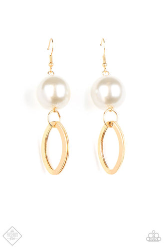 Big Spender Shimmer Gold Earring