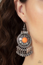 Load image into Gallery viewer, Rural Rhythm Orange Earring