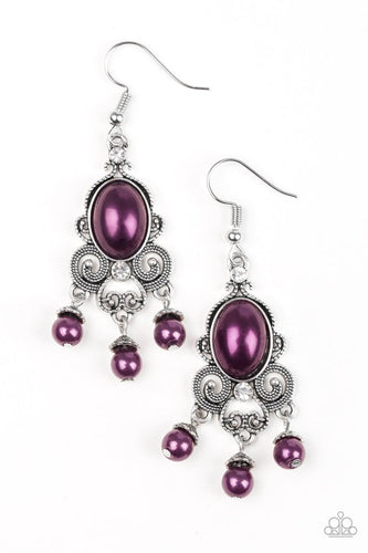 I Better Get GLOWING Purple Earring