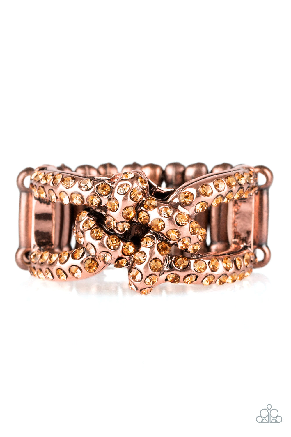 Can Only Go UPSCALE From Here Copper Ring
