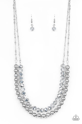 Color Of The Day Silver Necklace