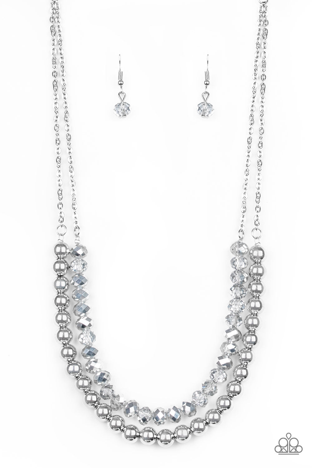 Color Of The Day Silver Necklace