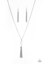 Load image into Gallery viewer, Tassel Tease White Necklace