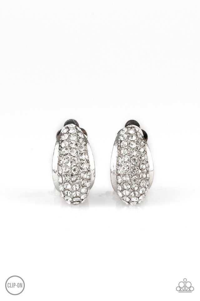 Revenue Avenue White Earring