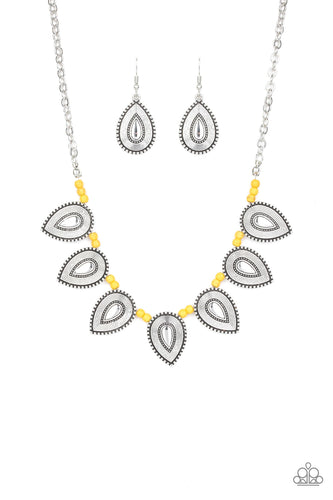 Terra Trailblazer Yellow Necklace