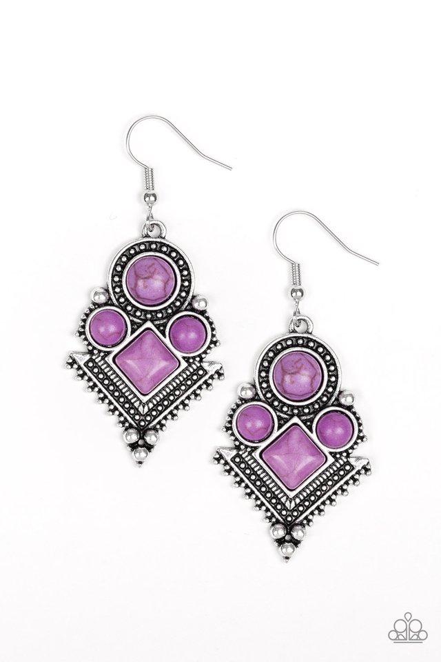 So Sonoran Purple Earring
