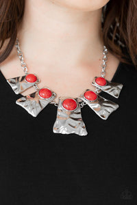 Cougar Red Necklace