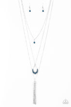 Load image into Gallery viewer, Be Fancy Blue Necklace