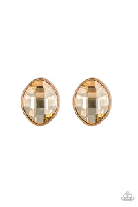 Movie Star Sparkle Gold Earring