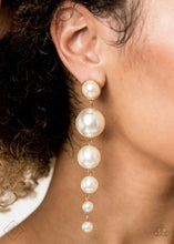 Load image into Gallery viewer, Living A WEALTHY Lifestyle Gold Earring