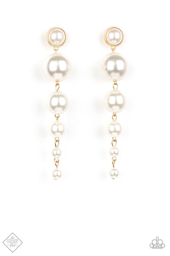 Living A WEALTHY Lifestyle Gold Earring