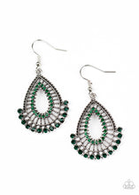 Load image into Gallery viewer, Castle Collection Green Earring