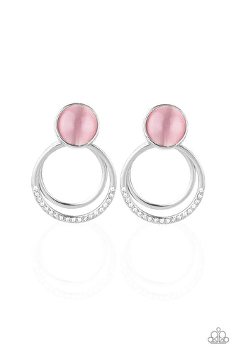 Glow Roll Pink Earring