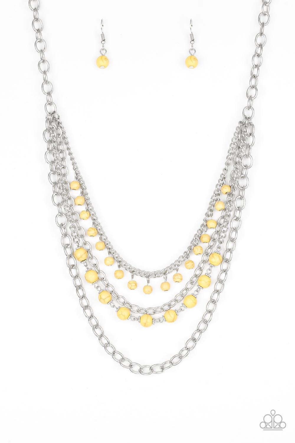 Ground Forces Yellow Necklace