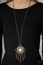 Load image into Gallery viewer, Sandstone Solstice Copper Necklace