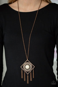 Sandstone Solstice Copper Necklace