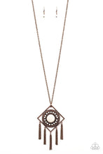 Load image into Gallery viewer, Sandstone Solstice Copper Necklace