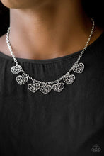 Load image into Gallery viewer, Less Is AMOUR Silver Necklace