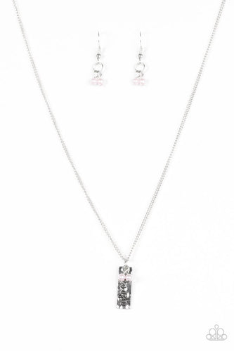 Laugh Often Pink Necklace