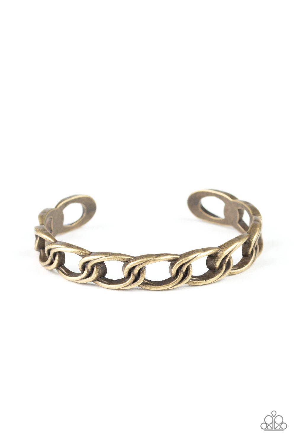 LINK Tank Brass Bracelet
