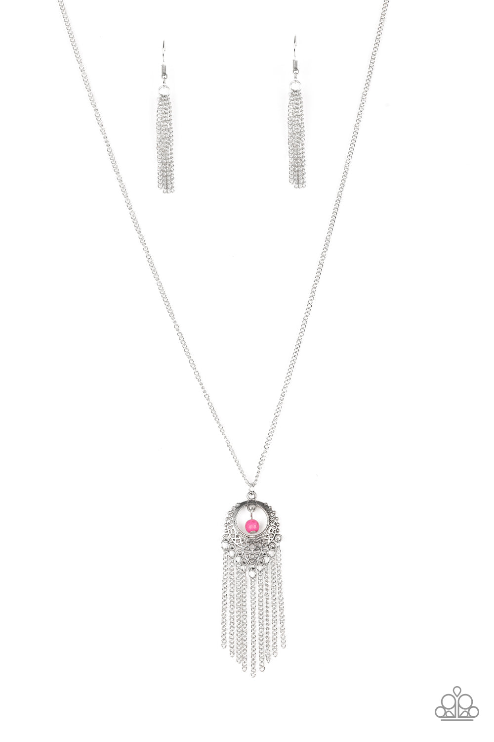 Western Weather Pink Necklace