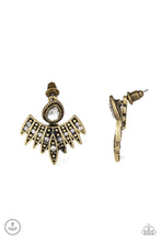 Load image into Gallery viewer, Wing Fling Brass Earring